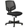 Serta® SitTrue™ Ridgefield Ergonomic Mesh/Vegan Leather High-Back Task Chair, 51% Recycled, White/Black 4