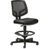 Flash Furniture X10 Ergonomic LeatherSoft™ Faux Leather High-Back Racing Gaming Chair With Flip-Up Arms, White/Black 3