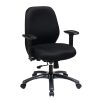 Flash Furniture Vinyl Mid-Back Executive Office Chair, Black 4