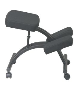 Office Star™ Work Smart Ergonomic Knee Chair, Black 2