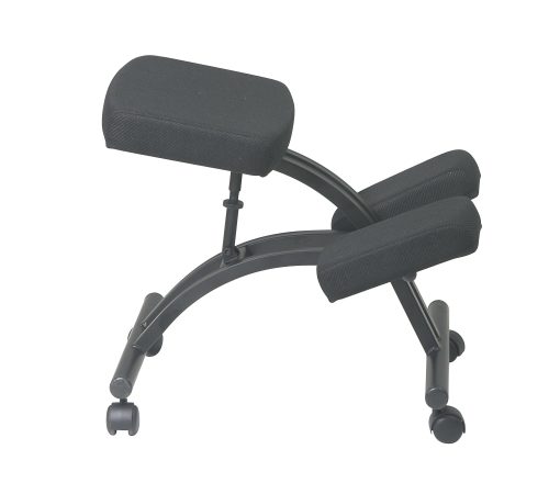 Office Star™ Work Smart Ergonomic Knee Chair, Black - Image 2