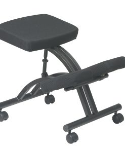 Office Star™ Work Smart Ergonomic Knee Chair, Black