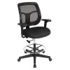 LumiSource Andrew Chairs, Black/Orange, Set Of 2 Chairs 3