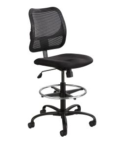 Safco® Vue™ Mesh Extended Height Chair, Black