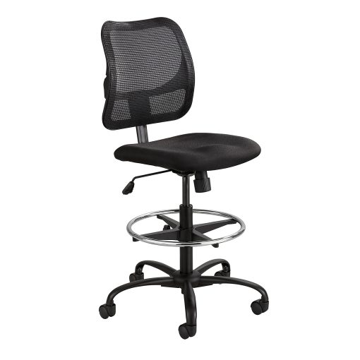 Safco® Vue™ Mesh Extended Height Chair, Black