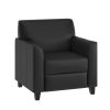 Serta® Artesia Collection Loveseat, Ivory/Chestnut 4
