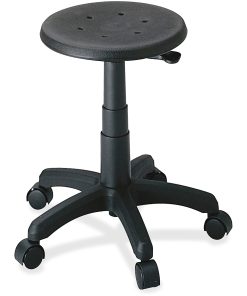 Safco® Task Master® Office Stool, Black 2