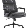 Boss Office Products Drafting Stool, Black/Chrome 3