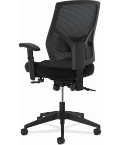 HON® Crio Fabric Mid-Back Task Chair, Asynchronous, Black 2