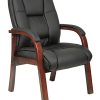 Serta® Conway Big & Tall Bonded Leather High-Back Office Chair, Inspired Ivory/Espresso 4