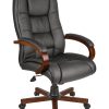 Imperial Adjustable Oversized Vinyl High-Back Office Task Chair, NFL Washington Commanders, Black/Burgundy 3