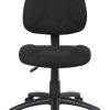 Ave Six Pacific Avenue Vinyl Arm Chair, Black/Chrome 4