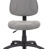 WorkPro® 6000 Series Multifunction Ergonomic Mesh/Fabric High-Back Executive Chair, Gray Frame/Gray Seat, BIFMA Compliant 4
