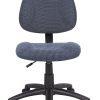 Offices To Go™ Luxhide Ergonomic Bonded Leather Adjustable Mid-Back Chair, Black 3