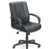 Linon Inman Quilted Fabric Mid-Back Home Office Chair, Off-White/Gold 3