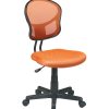 OSP Designs Screen Back Task Chair, Orange