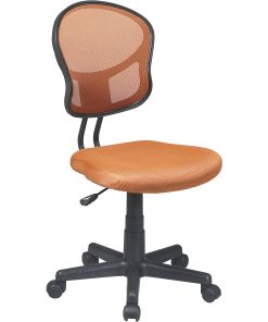 OSP Designs Screen Back Task Chair, Orange 2