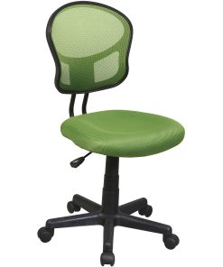 OSP Designs Screen-Back Task Chair, Green 2