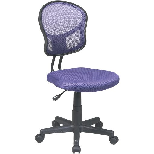 OSP Designs Screen Back Task Chair, Purple - Image 2