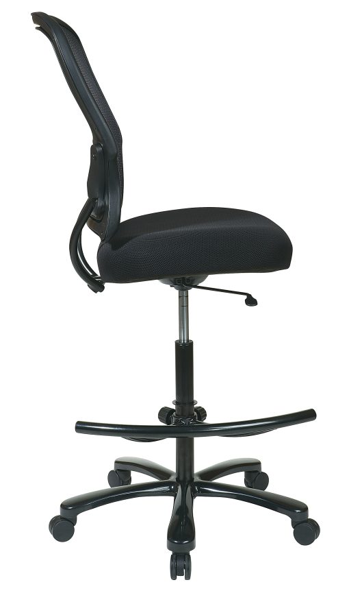 Office Star Space Series 15 Air Grid/Mesh Drafting Chair - Image 2