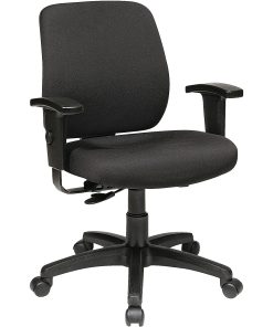Office Star™ Work Smart Deluxe Task Chair, Black