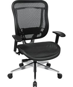 Office Star™ Space Series 818 Mesh Deluxe Chair, Black 2