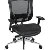 Office Star™ Space Series 818 Mesh Deluxe Chair, Black
