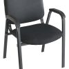 Realspace® Stacking Guest Office Chair, Black