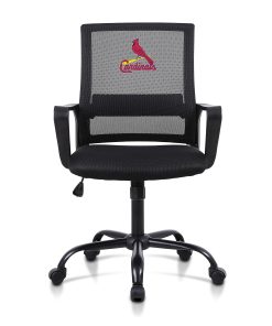 Imperial MLB Mesh Mid-Back Task Chair, St. Louis Cardinals