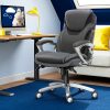 WorkPro® Expanse Series Multifunction Ergonomic Mesh/Fabric High-Back Executive Chair, Black/Black, BIFMA Compliant 4