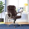 ALPHA HOME Ergonomic Fabric Mid-Back Office Task Chair With Lumbar Support, Black 3