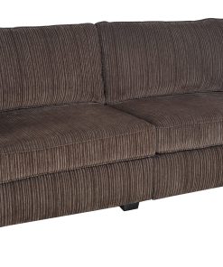 Serta® RTA San Paolo Collection Fabric Sofa, 73″W, Mink Brown 2