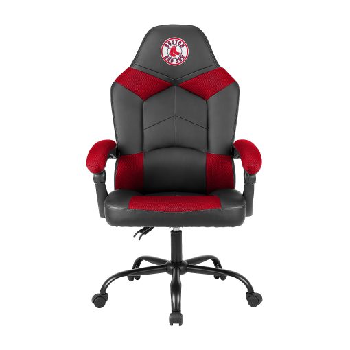 Imperial MLB Adjustable Oversized Vinyl High-Back Office Task Chair, Boston Red Sox