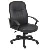 WorkPro® 4000 Series Multifunction Ergonomic Mesh/Fabric High-Back Executive Chair, Blue/Black, BIFMA Compliant 3