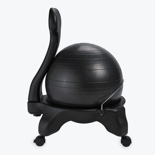Gaiam Classic Balance Ball® Chair, Gray - Image 2