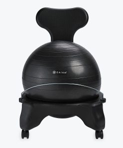 Gaiam Classic Balance Ball® Chair, Gray
