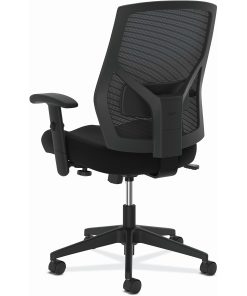 HON® Crio Fabric Mid-Back Task Chair, Black 2