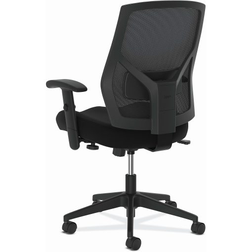 HON® Crio Fabric Mid-Back Task Chair, Black - Image 2