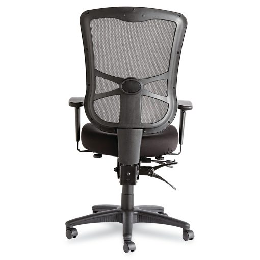 Alera Elusion Mesh High-Back Multifunction Chair, Black - Image 2