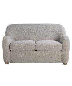 Lifestyle Solutions Gilroy Loveseat, 32-3/4”H x 57-1/10”W x 33-1/10”D, Pebble
