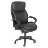 Flash Furniture LeatherSoft™ Faux Leather Low-Back Multifunction Ergonomic Swivel Task Chair With Adjustable Arms, Black 4