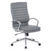 WorkPro® 6000 Series Multifunction Ergonomic Mesh/Fabric High-Back Executive Chair, White Frame/Orange Seat, BIFMA Compliant 3