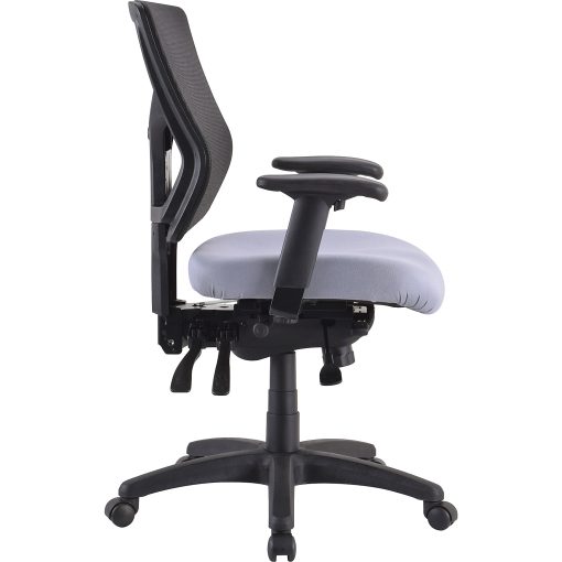 Lorell® Conjure Executive Chair Padded Fabric Seat - Image 2