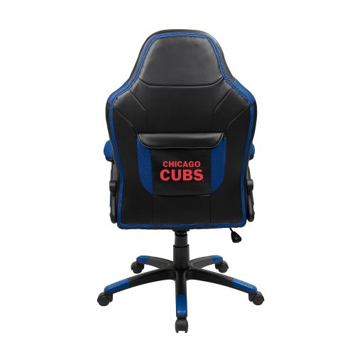 Imperial MLB Faux Leather Oversized Computer Gaming Chair, Chicago Cubs - Image 2