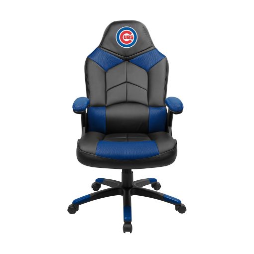 Imperial MLB Faux Leather Oversized Computer Gaming Chair, Chicago Cubs