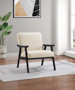 Office Star Weldon Accent Armchair, Linen 2