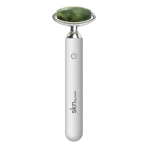 Conair™ Skn Jade Vibe Roller Kit, 7/8”H x 7/8”W x 5-1/8”D, White