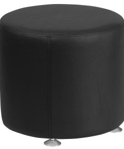 Flash Furniture Hercules Alon Ottoman, Black