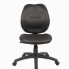 Fellowes® Professional Series Back Support with Microban® Protection, Black 4