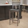 Offices To Go™ Mid-Back Chair, Infinite Seat Lock, Mesh Back, 39 1/2″H x 27″W x 26″D, Black 4